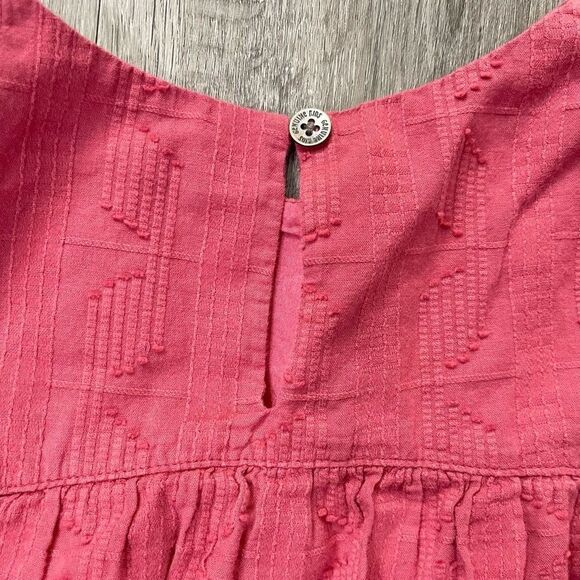 Genuine Kids From OshKosh Toddler Girl’s Pink Long Sleeve Ruffle Keyhole Top 5T - Picture 11 of 12
